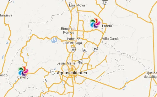 Nota sobre Mapa de Pueblos Mágicos en Aguascalientes