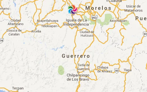 Nota sobre Mapa de Pueblos Mágicos en Guerrero