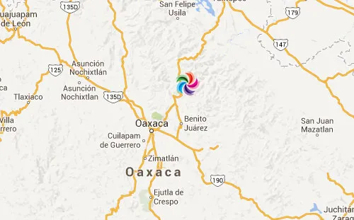 Nota sobre Mapa de Pueblos Mágicos en Oaxaca