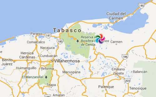 Nota sobre Mapa de Pueblos Mágicos en Tabasco