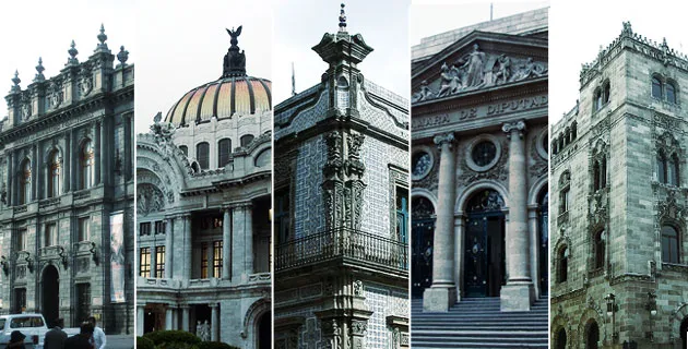 Nota sobre Fachadas del Palacio de Bellas Artes