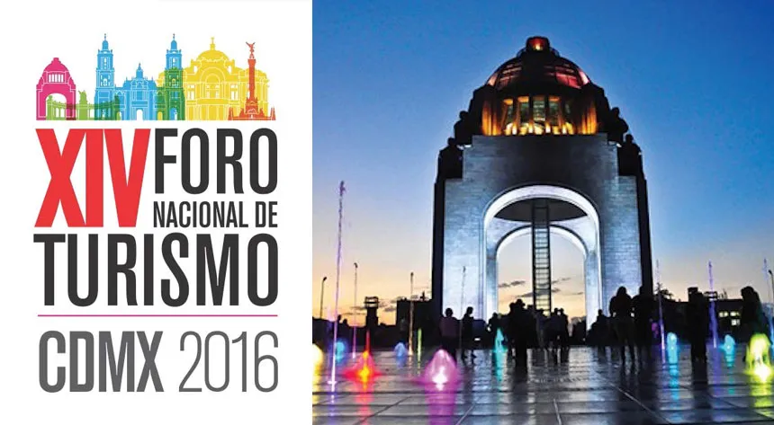 Nota sobre XIV Foro Nacional de Turismo, en Ciudad de México