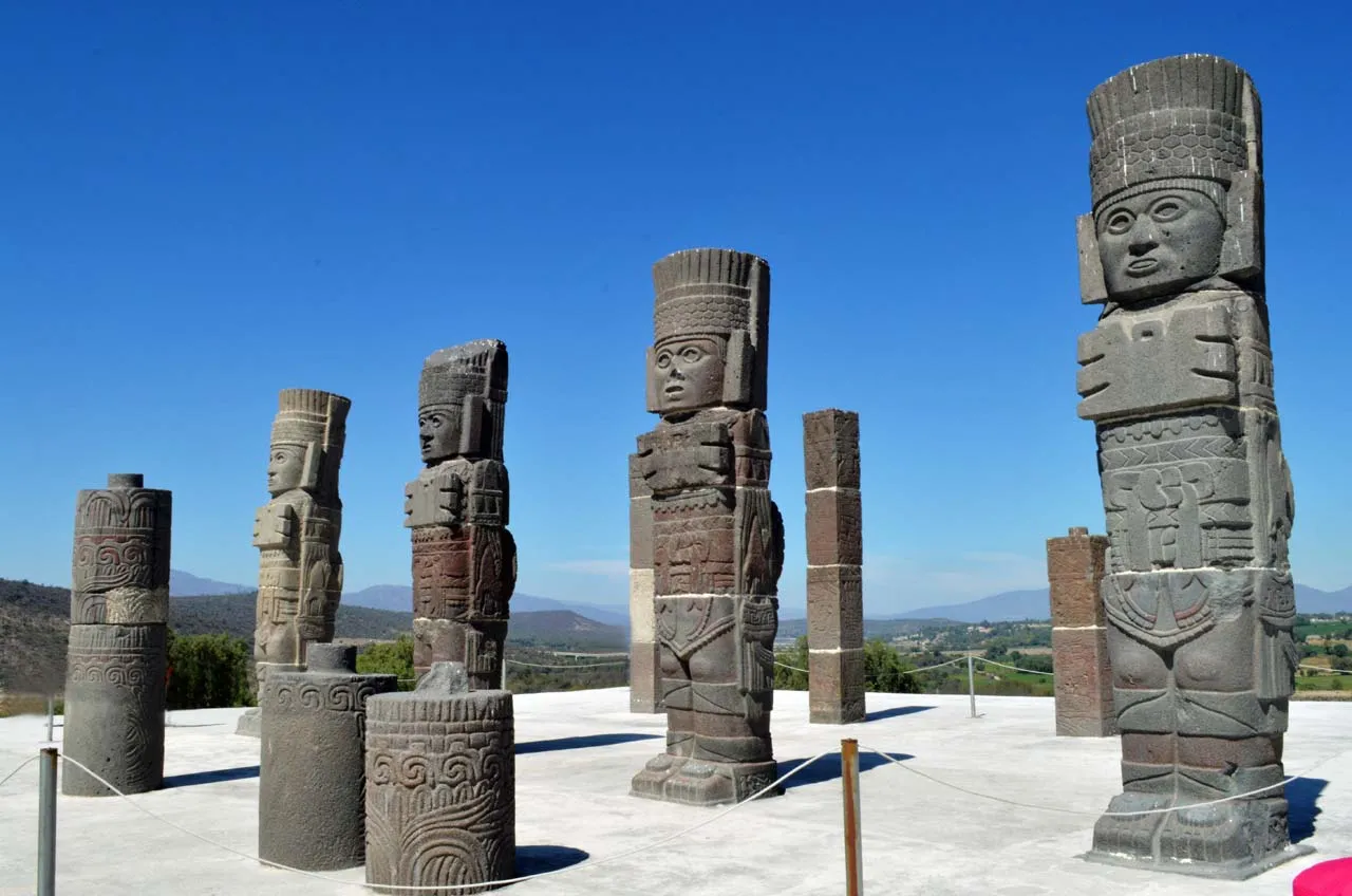 Nota sobre Los Atlantes de Tula, maravilla colosal en Hidalgo