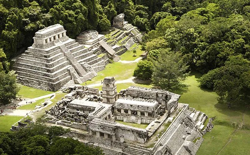 Nota sobre Los hermosos vestigios de la zona arqueológica de Palenque, en Chiapas
