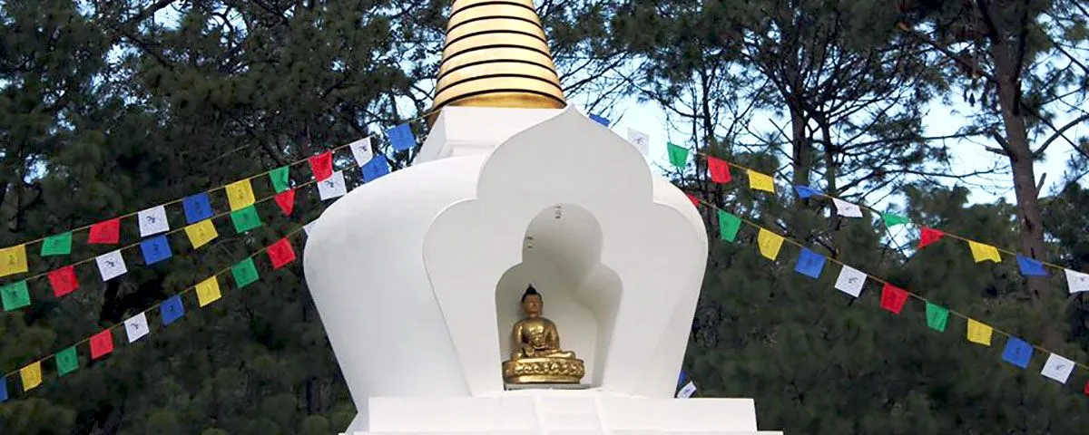 Nota sobre Visita la gran stupa de la paz mundial en Valle de Bravo