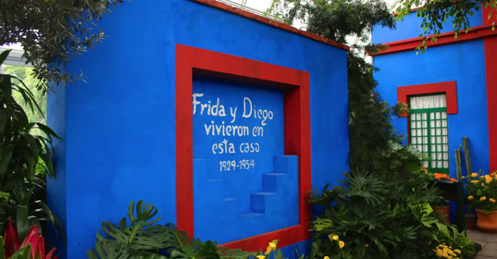 Nota sobre La icónica Casa Azul de Frida y Diego en Coyoaocán