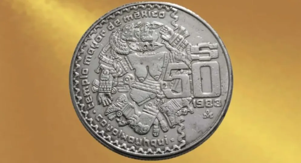 Nota sobre Moneda de 50 pesos de 1982 (Coyolxauhqui)