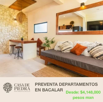 Venta departamentos en Bacalar