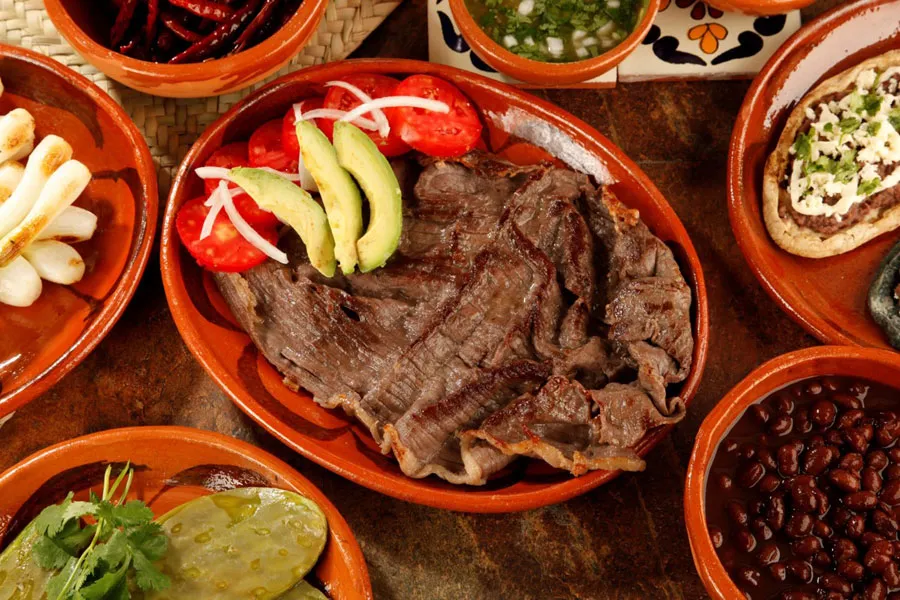 Los gastronomía de Oaxtepec