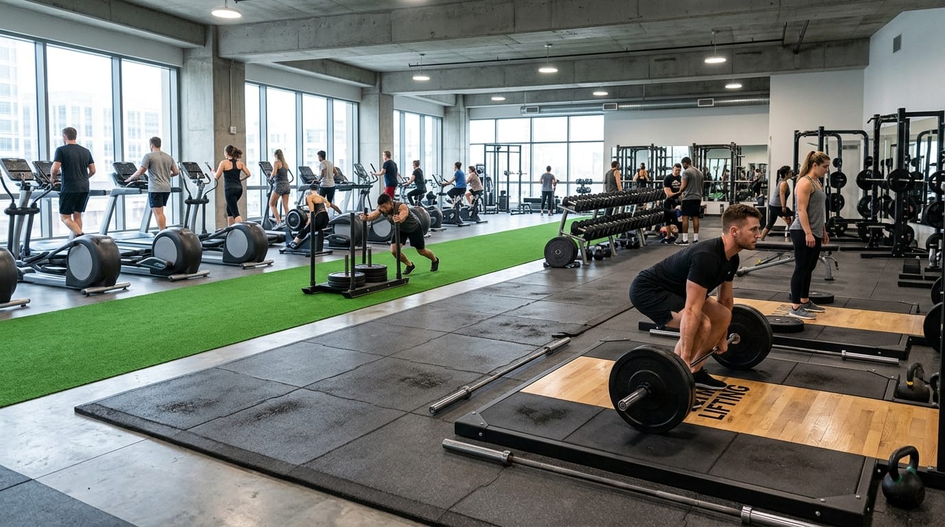 Pisos para gimnasio
