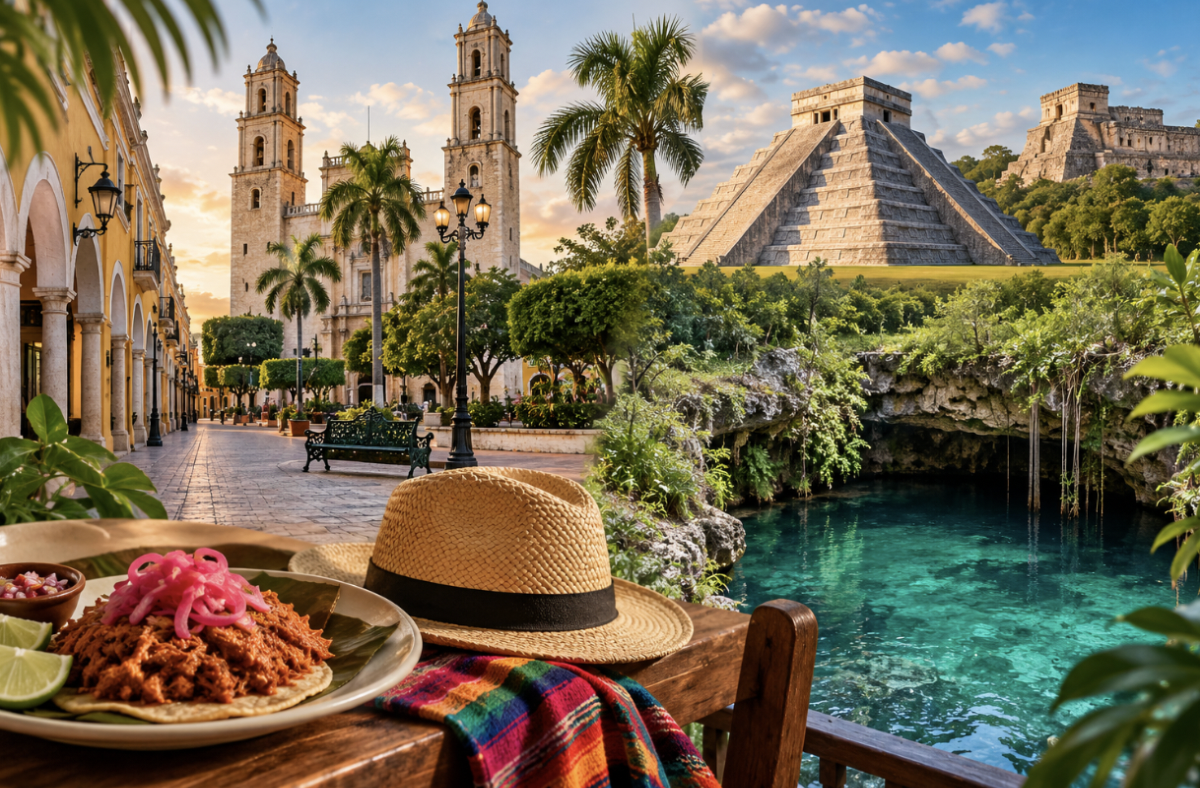 Mérida en 3 días: historia, gastronomía y grandes tesoros mayas